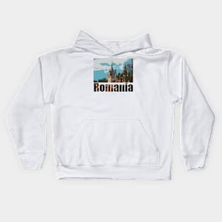 veiw romania Kids Hoodie